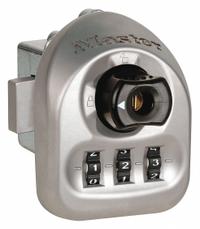 MASTER LOCK Multiuse Lock: Zinc, Keyed/Combo, Satin, Black/Silver, 3670-01. Key specifications — Manufacturer Part Number: 3670-01; Brand: MASTER LOCK; Finish: Satin; Material: Zinc; Lock Type: Keyed/Combination; Product Type: Lock; Color: Black/Silver.