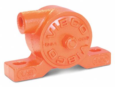 VIBCO Pneumatic Vibrator: 160 lbf, 12,000 vpm, 1/4 in NPT, VS, 70 dBA - General Purpose Turbine & Ball Vibrators