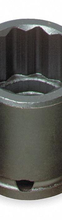 PROTO Impact Socket: 1/2 in Drive Size, SAE, 5/8 in Socket Size, 12-Point, Std, 1 1/2 in Overall Lg (MPN J7420). Key specifications — attr1215501: PROTO; attr1215515: Black Oxide; attr1215518: 5/8 in.