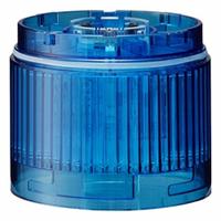 PATLITE Tower Light Module: Steady, 24V DC, Blue, 60 mm Overall Dia, 40 mm Overall Ht, LR6, LR6-E-B. Key specifications — Brand: PATLITE; Compatible with Series: LR6; Lens Color: Blue; Operating Voltage: 24V DC; Manufacturer Part Number: LR6-E-B.
