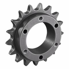 TSUBAKI Sprocket: For 50 Chain, 17 Teeth, 3.401 in Pitch Dia, 3.72 in Outside Dia, Steel (MPN 50SH17). Key specifications — Brand: TSUBAKI; Required Bushing Series: SH.