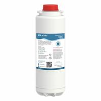 ELKAY Quick-Connect Water Filter: 1.5 gpm, 3,000 gal, 9 1/2 in Overall Ht, 3 1/4 in Overall Dia (MPN 51300C). Key specifications — Filter Media: Carbon; Reduces: Chlorine Odor; Brand: ELKAY.