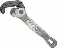 SUPCO Pipe Wrench: Aluminum, 1 in Jaw Capacity, Serrated, 9 in Overall Lg, Contoured (MPN ASW7-1). Key specifications — attr309808: Contoured; attr309815: Aluminum; attr324941: SUPCO.