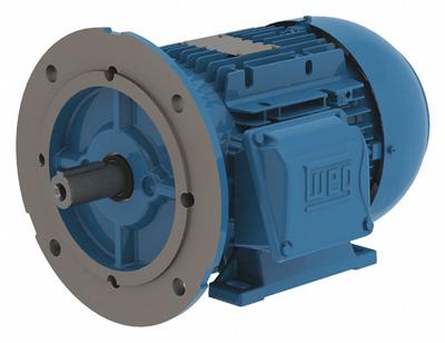 WEG Metric Motor: 3 hp, C-Face/Rigid Base Mount, 90L Frame Size - C-Face with Rigid Base 3-Phase IEC Metric General Purpose AC Motors