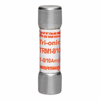 MERSEN Fuse: TRM Series, Midget, Time-Delay, 1.8 A, 250 V AC, 13/32 in x 1 1/2 in - Time-Delay Cylindrical Fuses