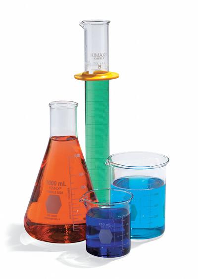 KIMBLE Graduated Cylinder: 250 mL, B, To Deliver (TD) - Class B Glass Graduated Cylinders