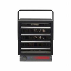 DIMPLEX Unit Heater: Phase 1/3/Volts 240/208, 19.5 in x 13 in x 13 in, 600 cfm Air Flow (MPN X-EUH10B34CT). Key specifications — Brand: DIMPLEX; Voltage, Phase: Phase 1/3; Overall Dimensions - H x W x D: 19.5 in x 13 in x 13 in.