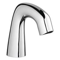 CHICAGO FAUCETS Bathroom Sensor Faucet: EQ Curved, Cast Brass, Polished Chrome Finish, Single-Post (MPN EQ-A11A-12ABCP). Key specifications — Brand: CHICAGO FAUCETS; Includes: Mounting Hardware; Series: EQ Curved.