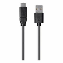 MONOPRICE USB Cable: Type C End 1, Type A End 2, Black, 3.3 ft Lg, 2.0 USB Specification, USB Cable (MPN 27930). Key specifications — End 1 Connection Type: Type C; Color: Black; Brand: MONOPRICE; Product Type: USB Cable; End 2 Connection Type: Type A.
