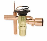 PARKER Thermostatic Expansion Valve: C, Straight-Thru, 1 ton Nominal Capacity - Gen, Field Adj (MPN EC-A-SZ). Key specifications — Brand: PARKER; For Refrigerant Type: R-404A; Includes: Sensing Bulb Mounting Clamp; Strainer Type: Permanent; Superheat Adjustment: Field Adjustable; Manufacturer Part Number: EC-A-SZ; Configuration: Straight-Thru.