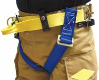 GEMTOR Rescue Harness: II, Nylon, 36 in Waist Size (Min), 50 in Waist Size (Max) (MPN 546NYCR-2N). Key specifications — Brand: GEMTOR; Standards: NFPA 1893; Hardware Material: Steel; Webbing Materials: Nylon; Back D-Ring: No; Class: II; Color: Blue; Front D-Ring: No.