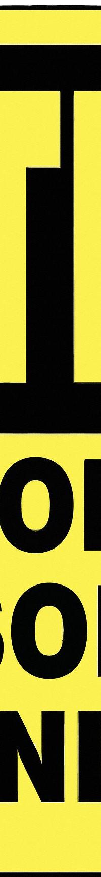 TENSABARRIER Acrylic Sign: Yellow, Notice Authorized Personnel Only Message, 11 in Overall Lg (MPN SG4-35-1114-250-H). Key specifications — Brand: TENSABARRIER; Color: Yellow; Message: Notice Authorized Personnel Only; For Use With: Sign Holders; Material: Acrylic.
