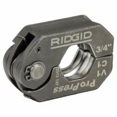 RIDGID Press Tool Jaw: 3/4 in Pipe, Copper/Stainless Steel, For Viega ProPress (MPN 28003). Key specifications — attr518773: Rings; attr518762: Copper; attr518771: Copper; Stainless Steel; attr518761: Viega ProPress; attr518760: RIDGID.