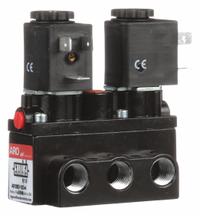 ARO Solenoid Air Control Valve: Alpha, Four-Way / Two-Position, 120V AC, 1/4 in Female NPT, 150 psi (MPN A212SD-120-A). Key specifications — attr1092969: Non-Locking; attr1086920: A212SD-120-A; attr1092977: Solenoid Return.