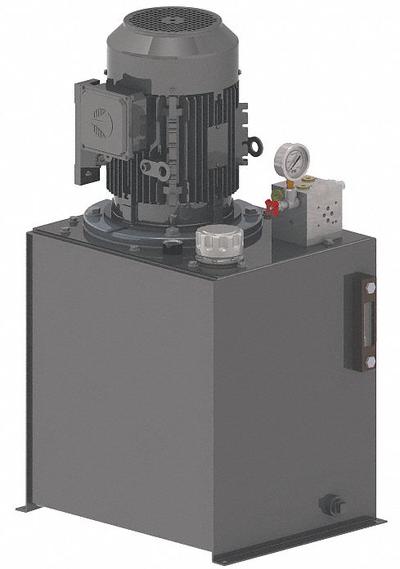 MONARCH Hydraulic Power Unit: 4.4 gpm, 1,550 psi Max. Pressure, 5 hp - Standard AC Hydraulic Power Units