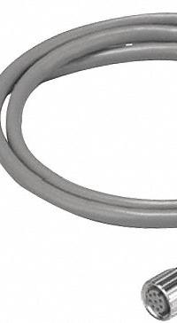 OMRON Emitter Cable: M12 Connector, 3 m Cable Lg (MPN F39JG3AL). Key specifications — Input Power: 24V DC; Color: Black; Module Connection Type: M12 Connector; Brand: OMRON.