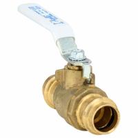 APOLLO Manual Two-Way Ball Valve: 1/2 in, Brass, Straight, Press x Press, Full Port Ball Port (MPN 77VLF14301). Key specifications — Brand: APOLLO; Handle: Lever.