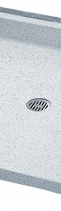 FIAT PRODUCTS Shower Floor: Rectangle, Barrier Free Threshold, Terrazzo, 38 5/8 in Overall Lg (MPN ADATN3636081). Key specifications — Material: Terrazzo; Drain Location: Center; Features: Recessed for Floor Installation; Brand: FIAT PRODUCTS.