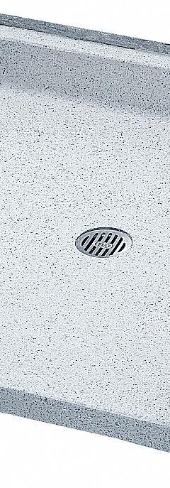FIAT PRODUCTS Shower Floor: Rectangle, Barrier Free Threshold, Terrazzo, 38 5/8 in Overall Lg (MPN ADATN3636081). Key specifications — Material: Terrazzo; Drain Location: Center; Features: Recessed for Floor Installation; Brand: FIAT PRODUCTS.
