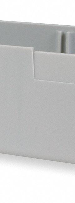 VIDMAR Bin Cup: 3 in x 6 1/8 in, 2 1/8 in Overall Ht, Gray, BN2548. Key specifications — Color: Gray; Product Type: Bin Cup; Brand: VIDMAR; Includes Dividers: No; Manufacturer Part Number: BN2548.