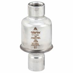 Steam Trap: Stainless Steel Body, Straight-Thru Design, 1,600 lb/hr, 1/2 in FNPT Inlet, No Strainer (MPN WT-1-050-400). Key specifications — Brand: ARMSTRONG INTERNATIONAL.