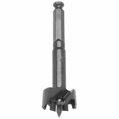 MILWAUKEE Self Feed Drill Bit: 1 3/8 in Drill Bit Size, Hex, 7/16 in Shank Dia - Self-Feed Drill Bits