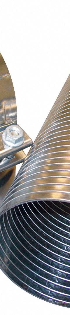 DAYCO Metal Exhaust Kit: 4 in Hose Inside Dia., 18 in Hose Lg, 304 Stainless Steel, Silver (MPN FK-418). Key specifications — Hose Tube Material: 304 Stainless Steel.