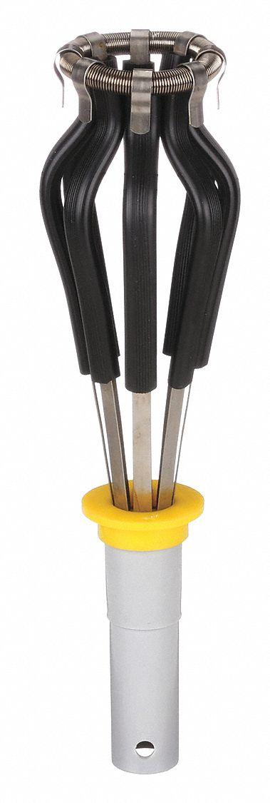 APPROVED VENDOR Light Bulb Changer: Light Bulb Changer, Fingers with Garter Spring - Light Bulb Changers & Poles