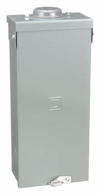 SQUARE D Circuit Breaker Enclosure: 2 Spaces, 125 A Amps, Surface Mounting, Outdoor (MPN QO2125BNRB). Key specifications — For Use With: Square D QO Circuit Breakers; Mounting Style: Surface; Location: Outdoor; Brand: SQUARE D.