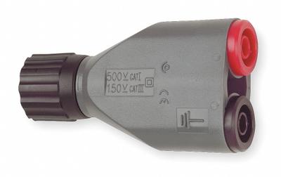 POMONA Adapter: Double Banana Jack, Banana Jack Adapters, Not Panel Mounted - BNC x Banana Jack Adapters