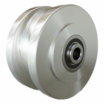 HAMILTON Track Wheel: 4 in Wheel Dia., 2 in Wheel Wd, 1,050 lb Load Capacity - U-Groove Wheels