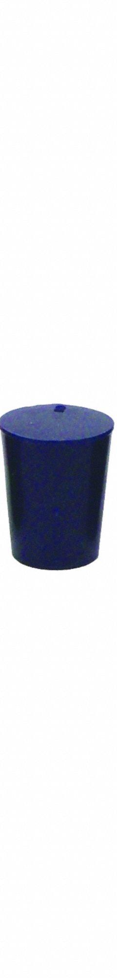 Stopper: Silicone, 5 1/2 Stopper Size, 24 mm Bottom Dia, 28 mm Top Dia, 25 mm Overall Ht, Blue (MPN UNSST5A). Key specifications — Brand: UNITED SCIENTIFIC SUPPLIES INC; Color: Blue; Stopper Size: 5-1/2; Material: Silicone.