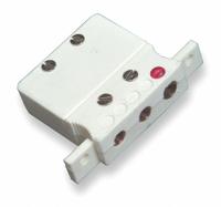 TEMPCO Panel Jack: Jack, For Type B Thermocouple Type, Std Plug, 3 Pins (MPN TCA-102-154). Key specifications — Product Type: Jack; Contact Material: Copper; Connector Type: Standard Plug; Brand: TEMPCO; Color: White; Body Material: Glass-Filled Nylon; Manufacturer Part Number: TCA-102-154.