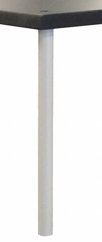 Reagent Pole: 12 in Overall Lg, Steel, Petal White (MPN GRRP-12-2). Key specifications — Material: Steel; Brand: INSTOCK.