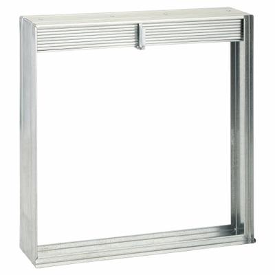 Dayton 23.75"H-W 3.7"L Squ Gravity Fire Dampr: Static, 23 3/4 in H, 23 3/4 in W - Rectangular Fire Dampers