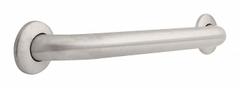 FRANKLIN BRASS Wall Grab Bar: Straight, 18 in Lg, 1 1/2 in Dia, Stainless Steel, Unfinished (MPN 5618). Key specifications — Brand: FRANKLIN BRASS.