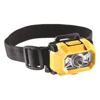 Safety-Rated Headlamp: 200 lm, 2.5 hr Run Time at Max. Brightness, 100 m Max Beam, 2 Light Outputs (MPN 49XX78). Key specifications — Brand: APPROVED VENDOR; Battery Requirements - Broad: Requires 3 AAA.
