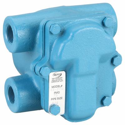 MEPCO Steam Trap: Cast Iron, 3/4 in FNPT, 1,650 lb/hr, 75 psi Max., 450°F Max. - Cast Iron H-Pattern Float & Thermostatic Steam Traps
