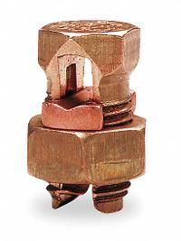 BLACKBURN Split-Bolt Connector: For Wire Size 8 AWG – 10 AWG, Bronze Body Material (MPN 8H). Key specifications — Brand: BLACKBURN; Direct Burial Rated: No.