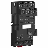 SCHNEIDER Relay Socket: 16 A Rating, DIN-Rail & Surface Socket Mounting, 11 Pins, E Socket (MPN RPZF3). Key specifications — Brand: SCHNEIDER.