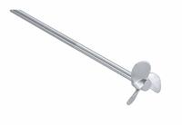 IKA Stirrer: Stirrer, 1/4 in Shaft Dia, 13 3/4 in Shaft Lg, 3 Blades, Propeller, 2 1/4 in Blade Dia (MPN 0001295900). Key specifications — Brand: IKA; Blade Shape: Propeller; Compatible with Manufacturer Model Number: 0025006577.