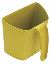 Scooping Jug: Non-Sterile, Polypropylene, 2 L Capacity - mL, 67 5/8 fl oz Capacity - oz, Yellow (MPN 535-S018-T101-P05). Key specifications — Standards: FDA Food Contact Approved; Color: Yellow; Product Type: Scoop; Brand: DETECTAMET, INC..