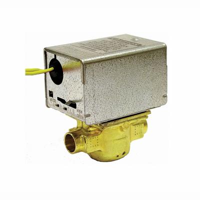 HONEYWELL HOME Motorized Zone Valve: 3.5 Cv Flow Rate, 2-Way, 1/2 in Female Sweat, Spring Return - 2-Way Sweat Connection Zone Valves