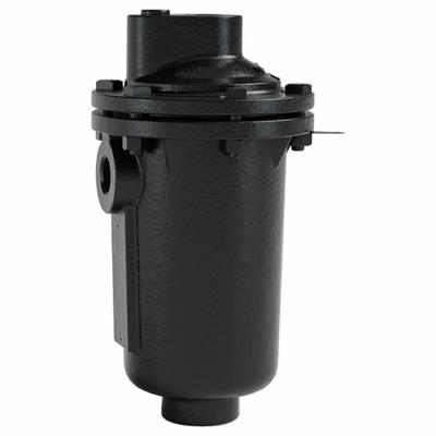 ARMSTRONG INTERNATIONAL Air Vent: Angle/In-line, Top Port, 3/4 in FNPT, For Steam, Cast Iron Body - Angled-Connection Vertical-Discharge Air Vents