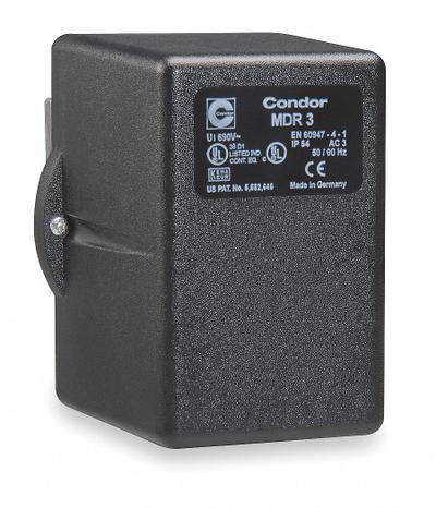 CONDOR USA, INC Pressure Switch: Std, 45 psi – 160 psi, 3/8" NPT - High-Performance Air Compressor Switches