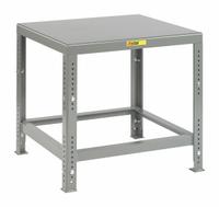LITTLE GIANT Work Table: Adj Ht, Steel, 30 in x 28 in, 10,000 lb Overall Load Capacity, Steel (MPN MTH1-2830-AH). Key specifications — Brand: LITTLE GIANT; Unit Type: Not Expandable or Modular.