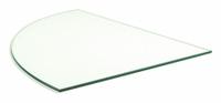 ECONOCO Tempered Quarter Round Glass: 3/16 in Overall Ht, 14 in Overall Wd, 14 in Overall Dp (MPN CBTR14). Key specifications — attr37570: ECONOCO; attr63483: Quarter Round.