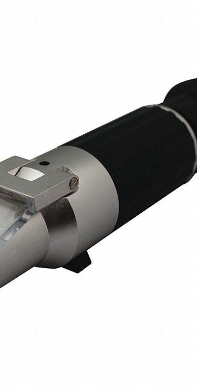 LAXCO, INC Refractometer: Brix, +/-0.2% Accuracy, Manual, Analog - Analog Handheld Refractometers