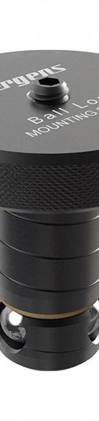 JERGENS Ball Lock Shank: Black Oxide, Steel, 25 mm Shank Dia, 2.08 in Overall Ht, 2 in Outside Dia (MPN 49611). Key specifications — Product Type: Ball Lock Shank; Brand: JERGENS.