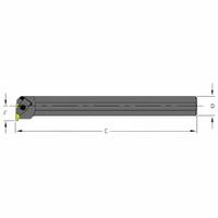 ULTRA-DEX USA Indexable Grooving and Parting Toolholder: S10Q NEL2 (MPN 957-000-311). Key specifications — attr257292: S10Q NEL2.